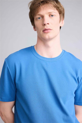 Resim Defacto Erkek T-shirt D7912AX/BE410