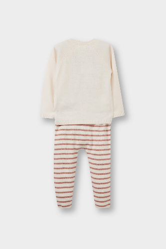 Resim Defacto Kız Bebek Sweat Takım F3222A5/ER233