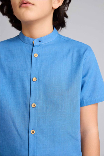 Resim Defacto Erkek Çocuk Kısa kol Gömlek G7663A8/BE422