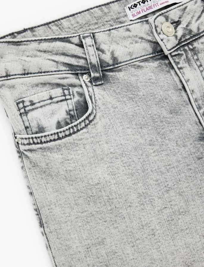 Resim Koton Kadın Jean Pantolon 6WAL40050MD