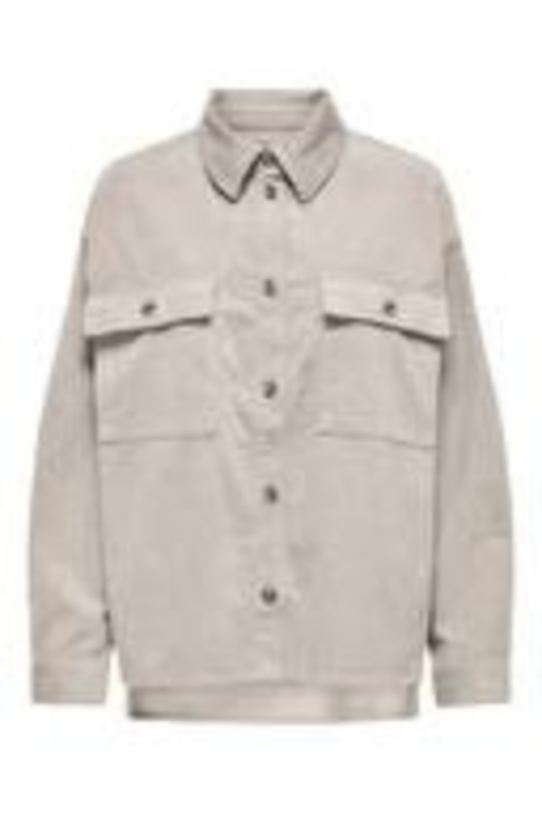 Resim Only Onlmoxıe L/S Cord Slıt Shacket Cc Pnt Gömlek 15325090