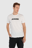 Resim Hummel Hml Elemental Logo Cotton Tee Erkek T-shirt 911947-9001