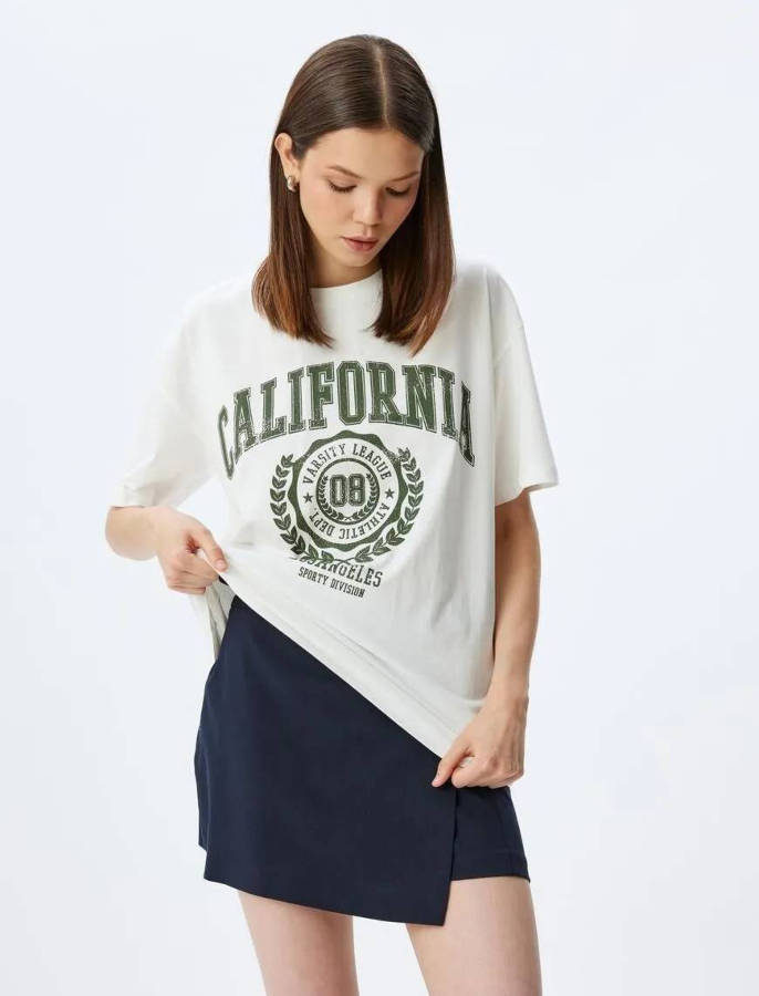 Resim Koton Kadın T-shirt 5SAL10059IK