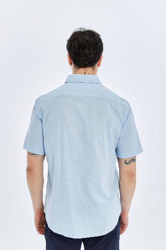 Resim Süvari Cotton Regular Erkek Kısa Kol Gömlek SGM2017700010