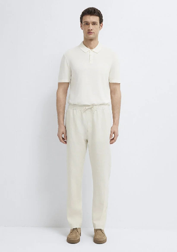 Resim Mavi Erkek Kanvas Pantolon M0010577-70134