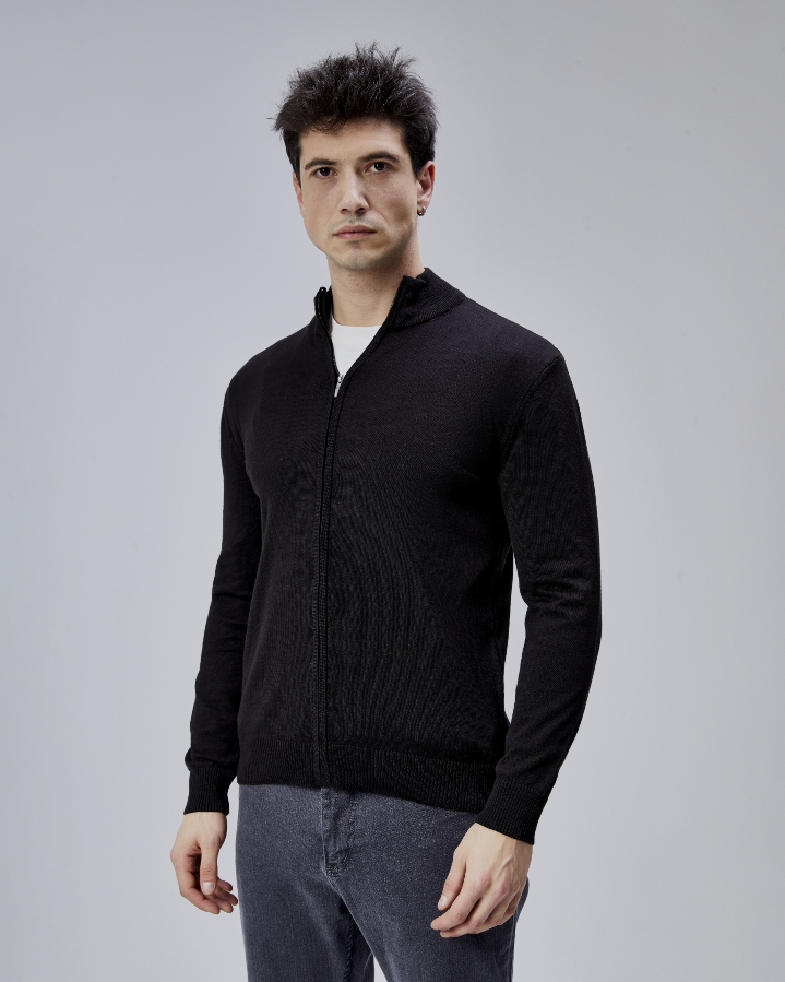 Resim Paul&More Erkek Hırka Fermuarlı