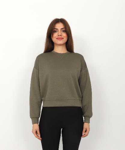 Resim Viole&More Kadın Sweat 115 Cupra Kumaş