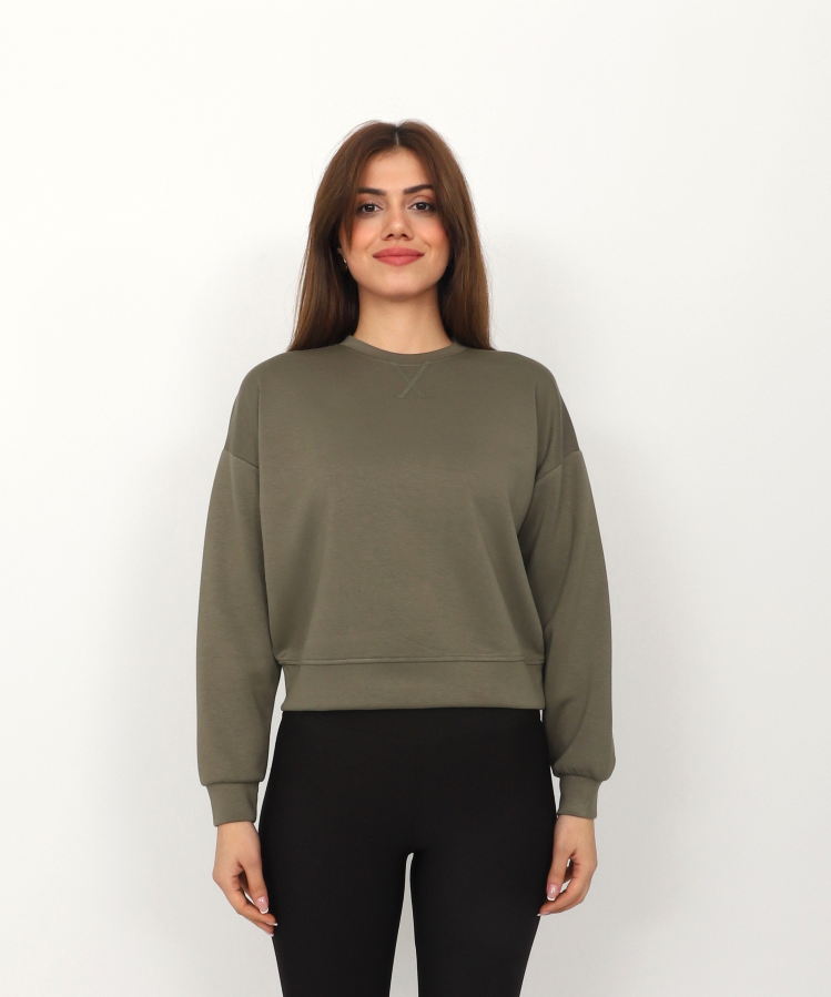 Resim Viole&More Kadın Sweat 115 Cupra Kumaş