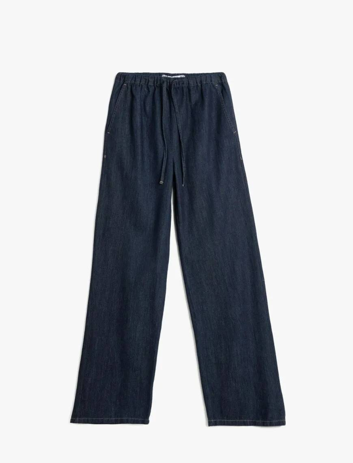 Resim Koton Kadın Jean Pantolon 5SAL40037MD