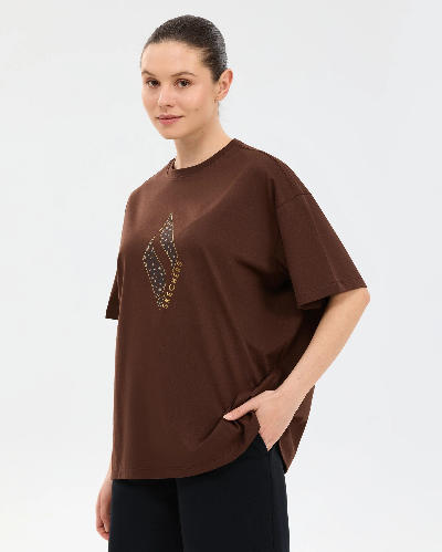 Resim Skechers  W Oversize Fit Graphic Kadın T-shirt S2610050-2210