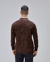 Resim Paul&More Erkek Triko Kazak 18042 Fermuarlı Polo Pl