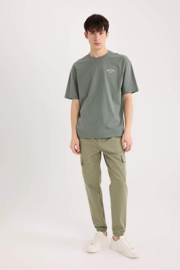 Resim Defacto Erkek  T-shirt D5588AX/GR463