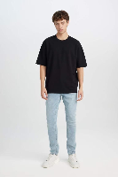 Resim Defacto Erkek  T-shirt X3926AZ/BK81