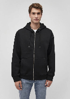 Resim Mavi Kapüşonlu Erkek Sweatshirt M0S10277-900