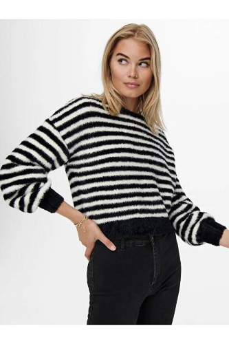 Resim Only Onlpiumo L/S Pullover Knt Noos Kadın Kazak 15235973