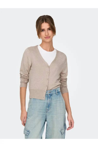 Resim Only Onlve Nice Life Ls Vneck Cardi Knt Noos Kadın Hırka 15333985