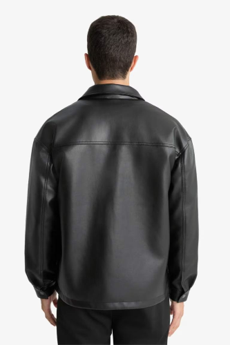 Resim Defacto Erkek Deri Mont ve Ceket Y4461AZ/BK27