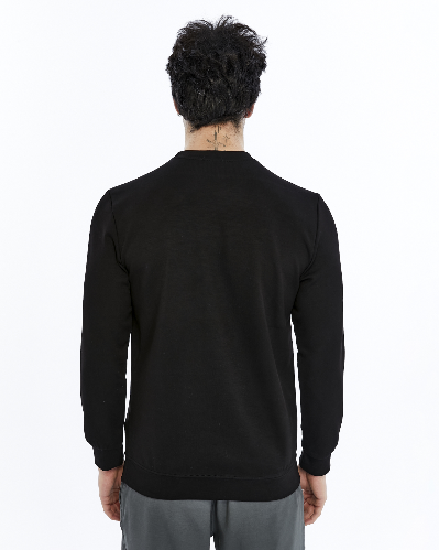 Resim Paul&More O Yaka Erkek Sweat 239 Black