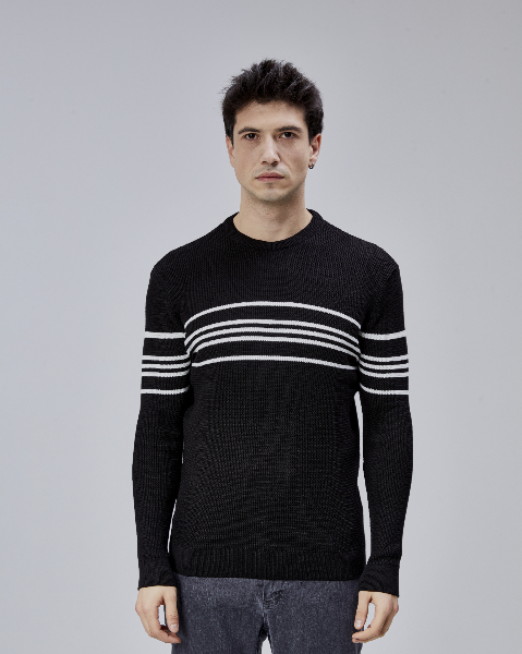 Resim Paul&More Erkek Triko Kazak 18062 O Yaka