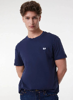 Resim Lee Erkek T-shirt L60UFQ35 L60UFQ Small Logo