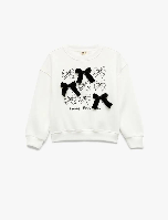Resim Koton Kız Çocuk Sweat 6Wkg10124Ak