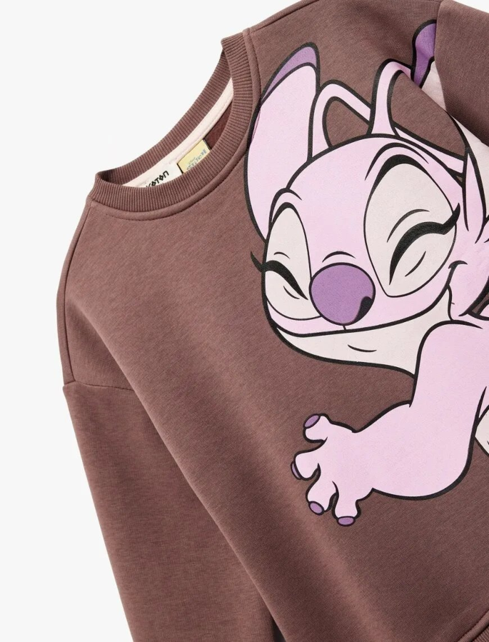 Resim Koton Kız Çocuk Sweat 6WKG10333AK