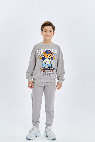 Resim Yenikoza Erkek Çocuk Sweat Takım