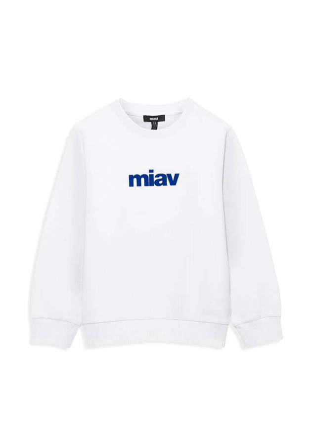 Resim Mavi Miav Baskılı Erkek Çocuk Sweat M6610031-620