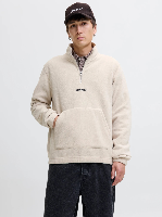 Resim Jack & Jones Jjesoho Half Zıp Fleece Sn Erkek Sweat 12279680