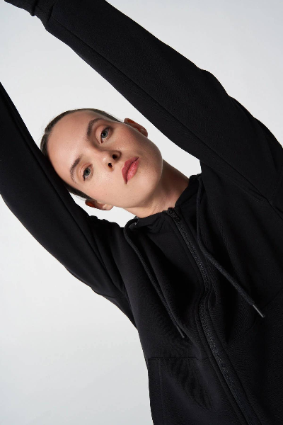 Resim Hummel Hml T-Ic Icona Zip Hoodie Kadın Ceket 921774-2001