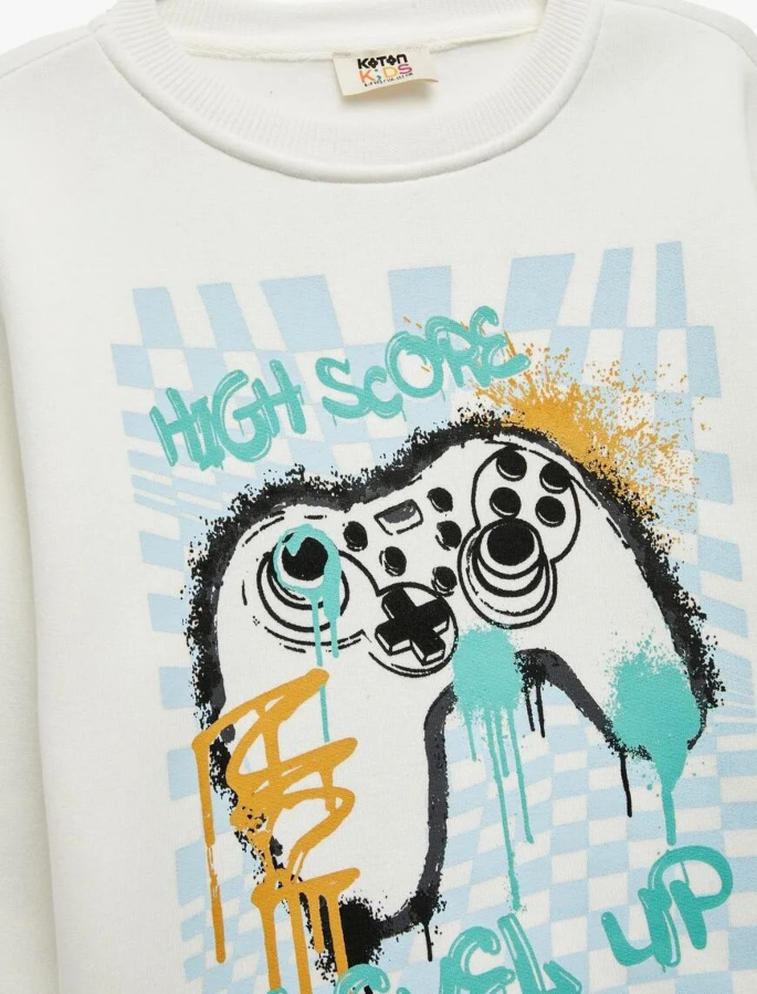 Resim Koton Erkek Çocuk Sweat 6Wkb10091Tk