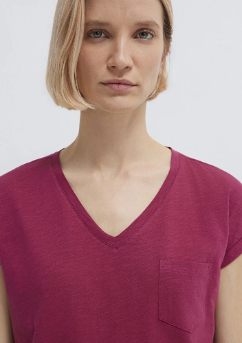 Resim Mavi Kadın T-shirt M1600961-70919