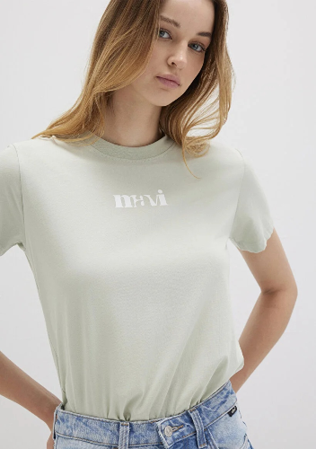 Resim Mavi Logo Kadın T-Shirt M1612241-70148