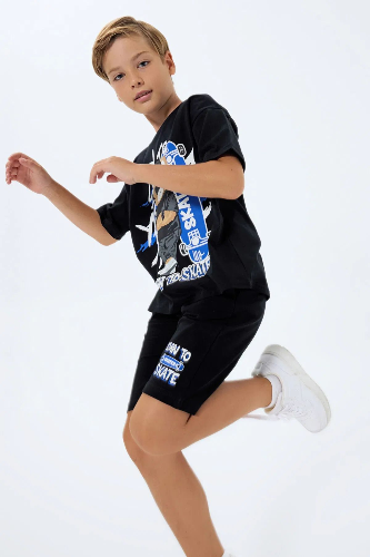 Resim Yenikoza Erkek Çocuk Şort Takım