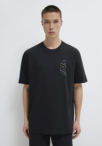 Resim Mavi Erkek T-shirt M0612350-900