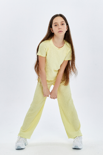 Resim Yenikoza Kız Çocuk Pantolon Takım