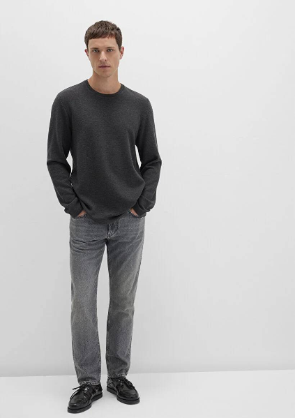 Resim Mavi Uzun Kol Penye Erkek Sweat M064622-26834