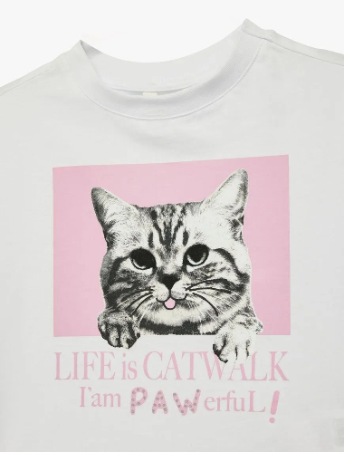 Resim Koton Kız Çocuk T-shirt 6SKG10105AK