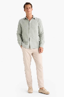 Resim Defacto Erkek Uzun kol Gömlek D7394AX/KH499