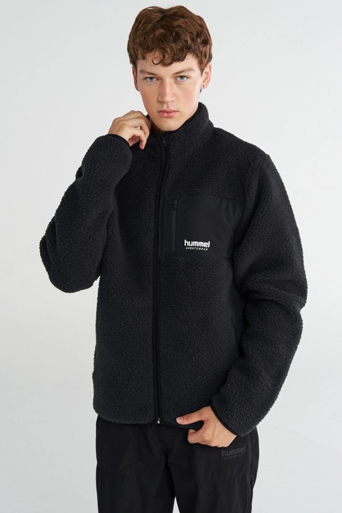 Hummel Hml Arthur Sherpa Zip Jacket Erkek Ceket 922361-2001
