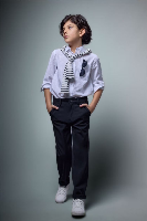 Resim Defacto Erkek Çocuk Kanvas Pantolon G3836A8/BK27