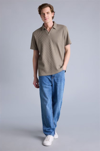 Resim Defacto Erkek T-shirt F9862AX/KH500