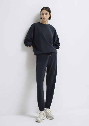 Resim Mavi Kadın Kanvas Pantolon M1600453-900