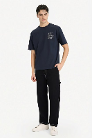 Resim Defacto Erkek T-shirt F8185AX/NV82