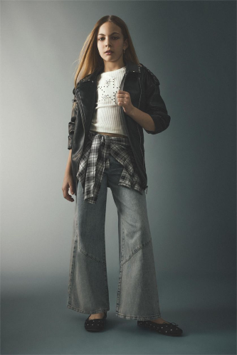 Resim Defacto Kız Çocuk Jean Pantolon H0699A8/NM29