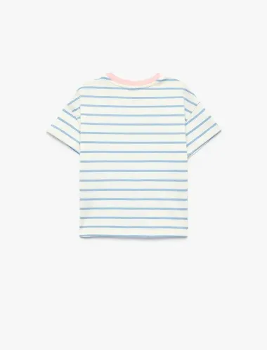 Resim Koton Kız Bebek T-Shirt 6Smg10137Ak