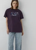 Resim Mavi Kadın T-shirt M1600843-70635