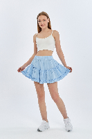 Resim Viole&More Kadın Etek Yk07 Müslin