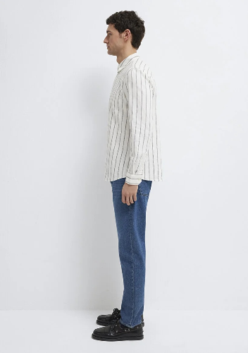 Resim Mavi Erkek Uzun Kol Gömlek M0211380-86415