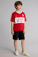 Resim Defacto Erkek Çocuk Penye Şort H2675A8/BK27